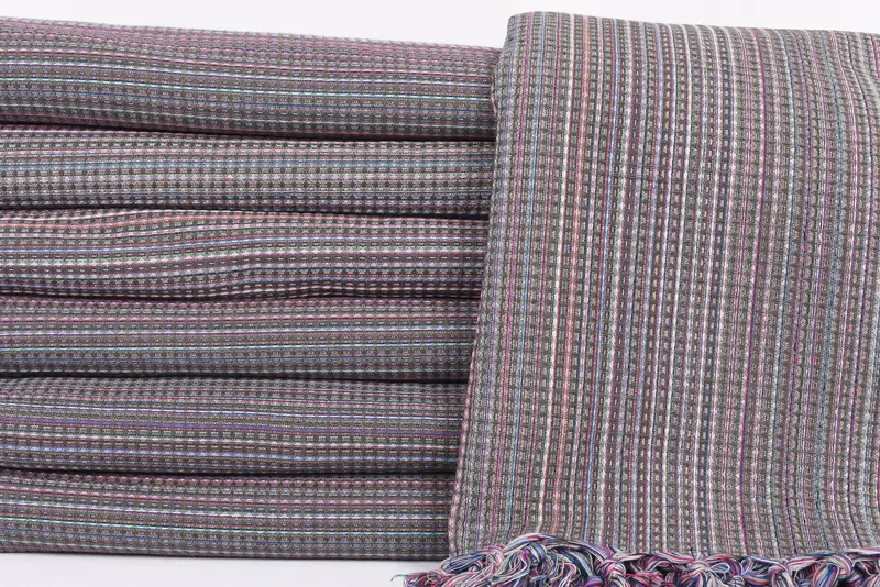 Turkish Bedcover, Anniversary Gift For Her, Personalized Blanket, Throw Blanket Couch, Shower Curtain, 92x88 Cotton Geometric Towel, Turkish Blanket - 2