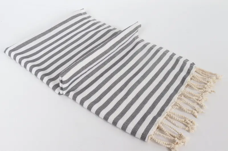 Best Friend Gift, Personalized Gift, Anniversary Gift For Her, Gift For Him, Personalized Dish Towel, 40x18 Cotton Striped Towel, Turkish Hand Towel - 6
