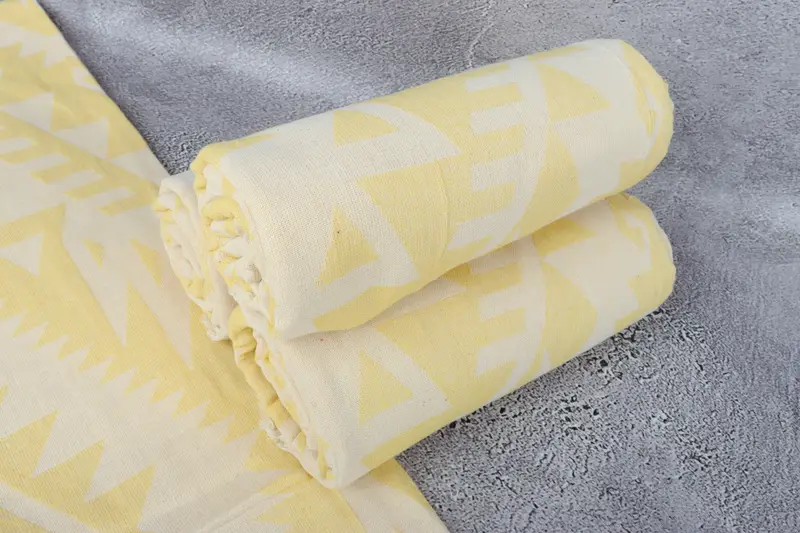 76x40 Cotton Geometric Towel, Pool Towels, Personalized Bridesmaid Gift, Gift For Mom, Hammam towel, Unique Wedding Gift, Personalized Wedding Gift - 7