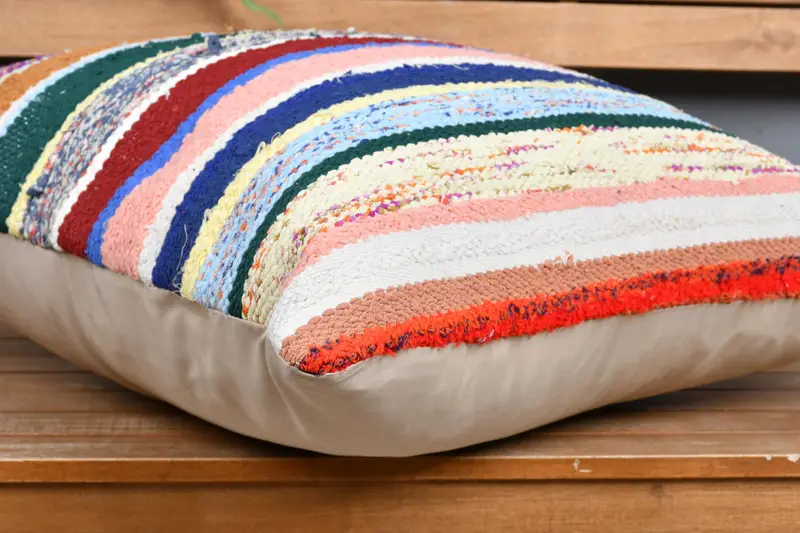 Wholesale Pillow Cover, Couch Pillow Sham, 24x24 Green Cushion, Boho Pillow Sham Cover, Interior Designer Pillow, Kilim Pillow Cover, Cushion Case - 4