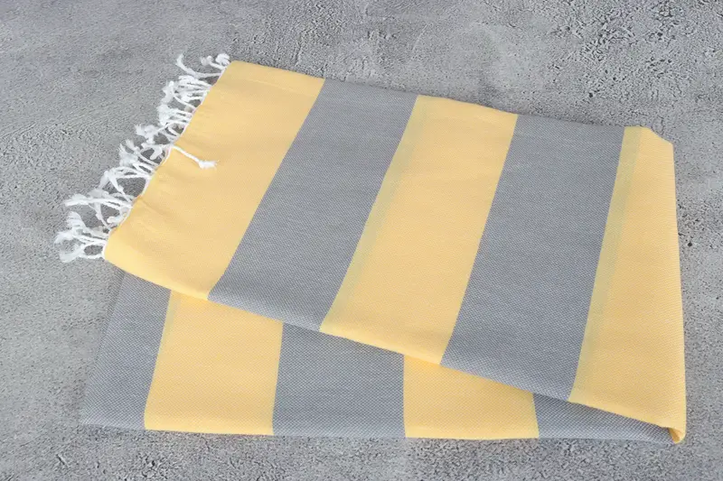 Personalized Beach Towel, 70x40 Cotton Striped Towel, Quick-dry towel, Turkish towel, Gift For Mom, Eco-friendly Turkish towel for home and travel - 6