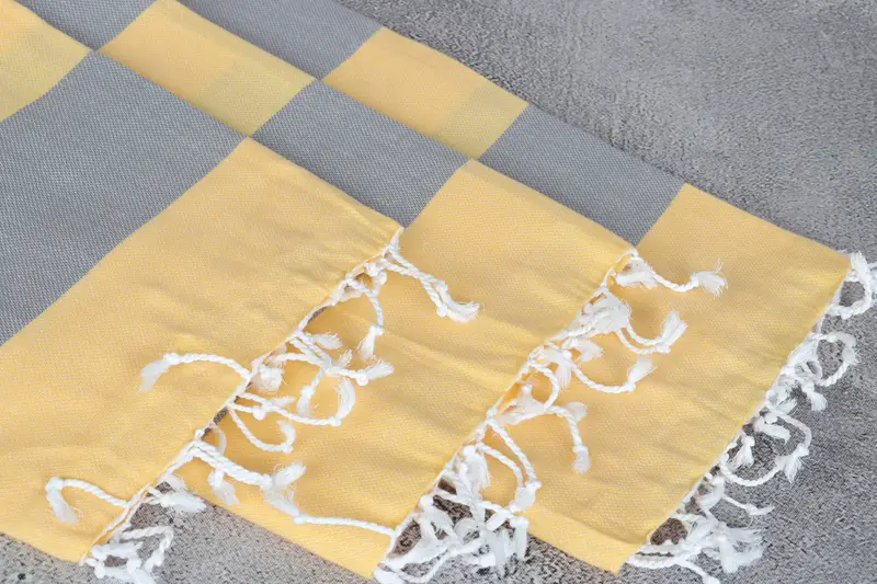 Personalized Beach Towel, 70x40 Cotton Striped Towel, Quick-dry towel, Turkish towel, Gift For Mom, Eco-friendly Turkish towel for home and travel - 5