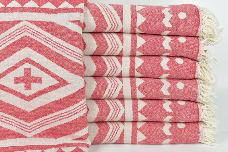 First Wedding Anniversary Gift, Gift For Her, Valentines Day Gift For Him, Custom Beach Towel, Quick-dry towel, 70x36 Cotton Plus Design Towel - 3