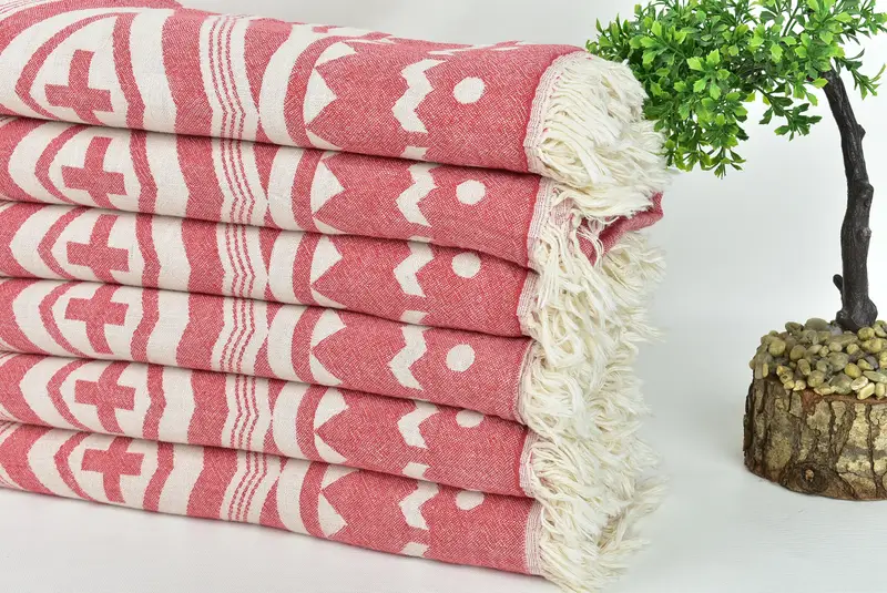 First Wedding Anniversary Gift, Gift For Her, Valentines Day Gift For Him, Custom Beach Towel, Quick-dry towel, 70x36 Cotton Plus Design Towel - 5