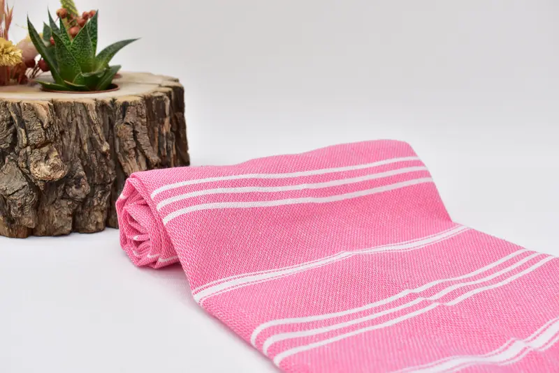 Turkish Tea Towel, Monogram Hand Towel, Guest Towel, Custom Hand Towel, 40x24 Cotton Striped Towel, Bachelor Gifts, Bachelorette Party Items - 7