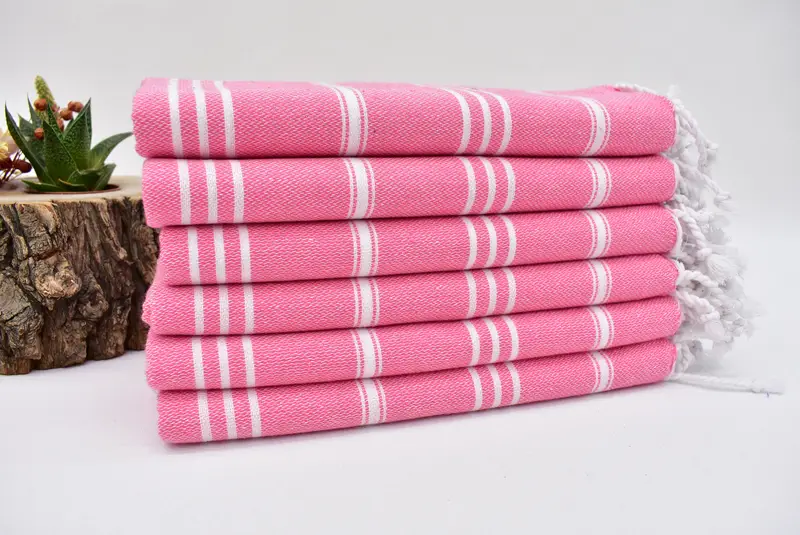Turkish Tea Towel, Monogram Hand Towel, Guest Towel, Custom Hand Towel, 40x24 Cotton Striped Towel, Bachelor Gifts, Bachelorette Party Items - 2