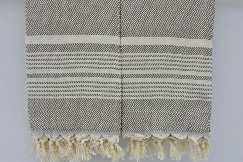 Personalized Gifts, Travel Towel, Bath towel, 70x40 Cotton Striped Towel, Spa Towel, Beach Theme Wedding Gift, Bachelor Gift, Sand-free towel - 8