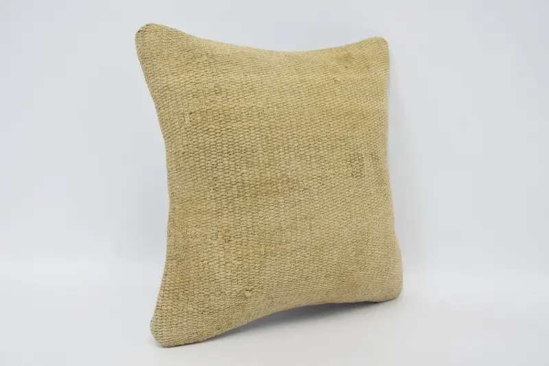 Pillow, 12x12 Beige Pillow Sham, Interior Designer Pillow, Wholesale Pillow Case, Boho Pillow, Ethnical Kilim Rug Pillow, Ethnic Cushion Cover - 3