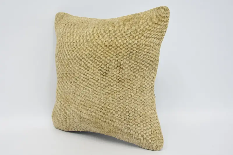 Pillow, 12x12 Beige Pillow Sham, Interior Designer Pillow, Wholesale Pillow Case, Boho Pillow, Ethnical Kilim Rug Pillow, Ethnic Cushion Cover - 4