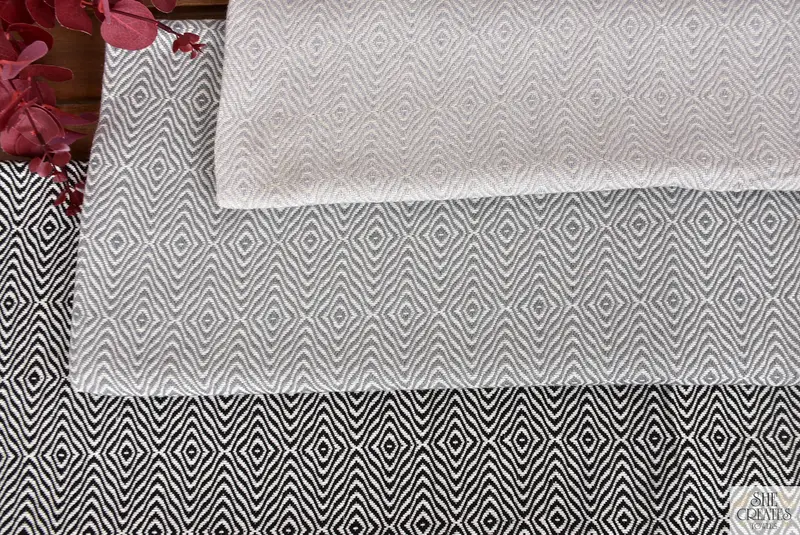 Spa-Geschenktuch, 70x40 Baumwoll Zickzack Diamanttuch, Sommergeschenk, Hausgeschenk, sandfreies Handtuch, türkisches Badetuch, umweltfreundliches türkisches Peshtemaltuch - 5