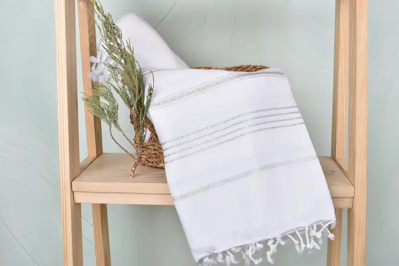 Monogrammed Beach Towel, Turkish Towel Bulk, Bridal Shower Gifts, Bachelorette Party Favors, Summer Gift, 70x40 Cotton Striped Towel, Yoga Towel - 4