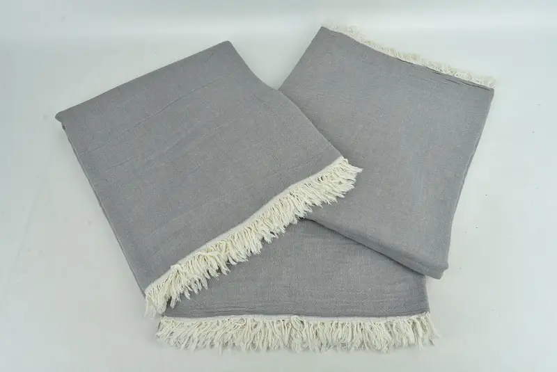 70x60 Cotton Solid Towel, Gift For Her, Decorative Blanket, Throw Blanket, Best Friend Wedding Gift, Decorative Bedspread, Custom Wedding Gifts - 6