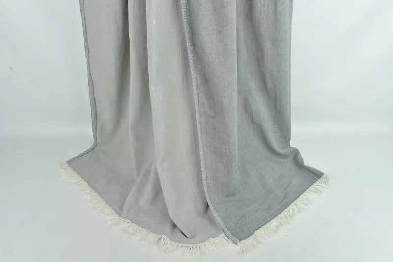 70x60 Cotton Solid Towel, Gift For Her, Decorative Blanket, Throw Blanket, Best Friend Wedding Gift, Decorative Bedspread, Custom Wedding Gifts - 8