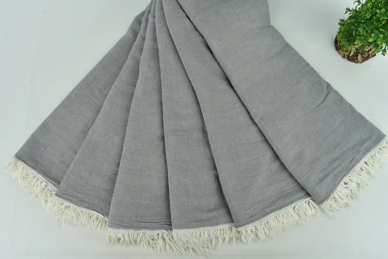70x60 Cotton Solid Towel, Gift For Her, Decorative Blanket, Throw Blanket, Best Friend Wedding Gift, Decorative Bedspread, Custom Wedding Gifts - 4