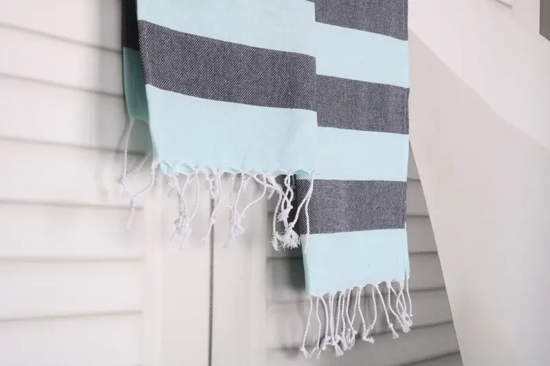 Home Decor Gifts, Bachelor Gift, Bathroom Towels, 40x18 Cotton Striped Towel, Bridesmaid Gifts, Bachelorette Towel, Kitchen Towel, Gift For Her - 8