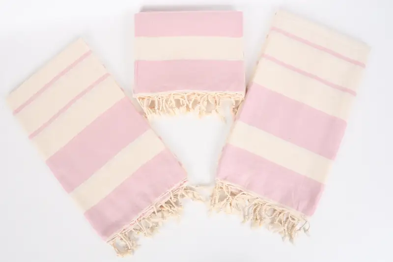70x40 Cotton Striped Towel, Peshtemal Towel, Traditional Turkish peshtemal for hammam, Bachelorette Towel, Beach towel, Thin towel, Bathroom Towel - 6