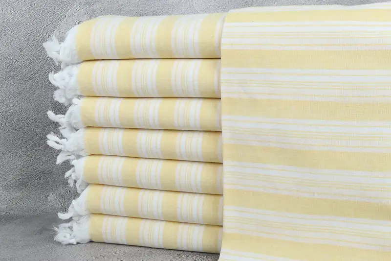 Kids Beach Towel, Wedding Favors, Yoga Towel, 70x40 Cotton Striped Towel, Turkish Towel Beach, Bachelor Bachelorette Party Favors, Personalised Gift - 1