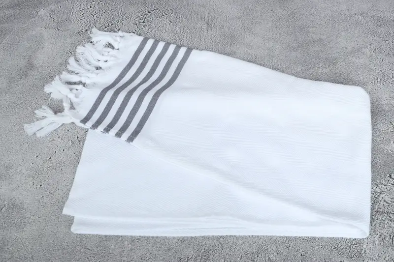 Engagement Gift, Gifts For Him, Small Bath Towels, Personalized Gift, Gift For Wedding Day, 70x20 Cotton Striped Towel, Turkish Hand Towel - 6