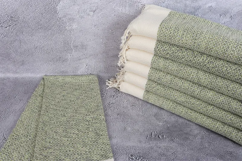 40x20 Cotton Diamond Towel, Custom Hand Towel, Spa Towel, Housewarming Gift, Monogram Hand Towel, Wedding Gift, Bulk Order Towel, House Warming Gift - 2