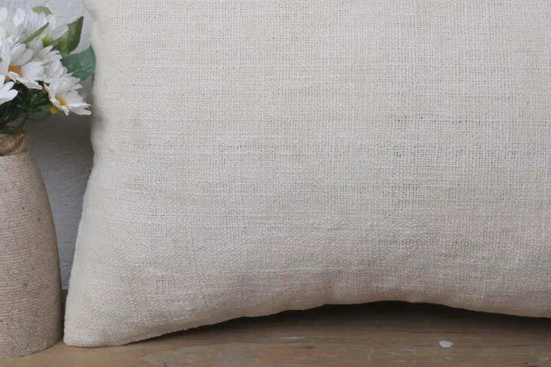 Pillow Cover, Vintage Kilim Throw Pillow, 12x20 White Pillow Cover, Interior Designer Pillow, Christmas Cushion, Boho Pillow Sham Cover - 3