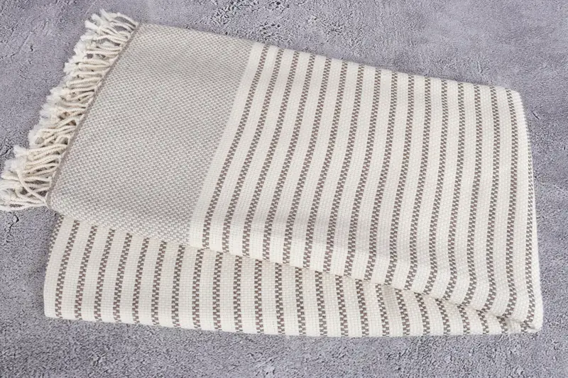 House Warming Gift, Wedding Favors, Best Wedding Gift, Turkish Towel Beach Towel, Hammam towel, 76x40 Cotton Striped Towel, Bridal Shower Gift - 6