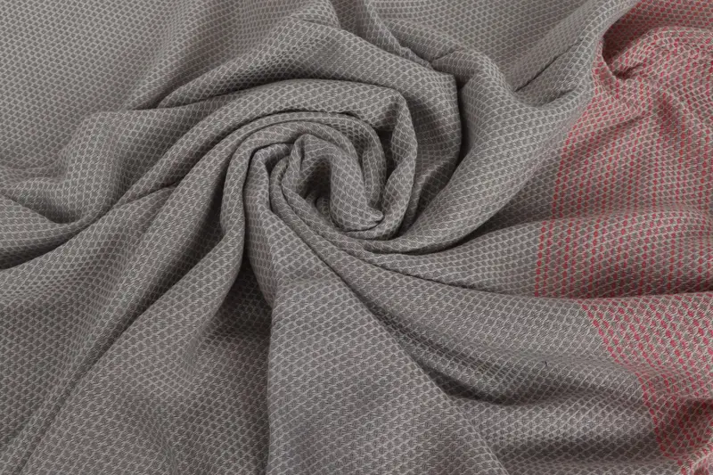 70x40 Cotton Geometric Towel, Wedding Gift, Personalized Towel, Turkish fouta towel for outdoor use, Monogram Beach Towel, Valentines Gift - 6