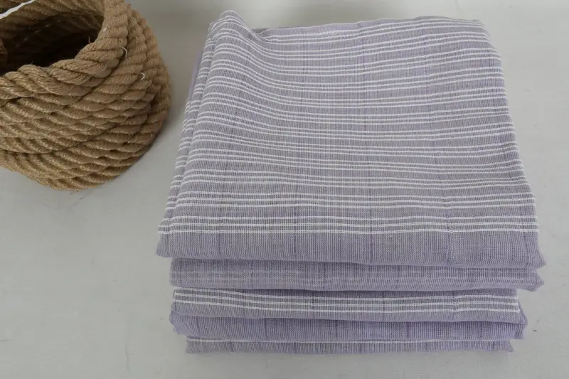 70x40 Cotton Striped Towel, Turkish towel, Grandma Gift, Monogram Turkish Towel, Personalized Wedding Gift, Eco-friendly Turkish peshtemal towel - 5