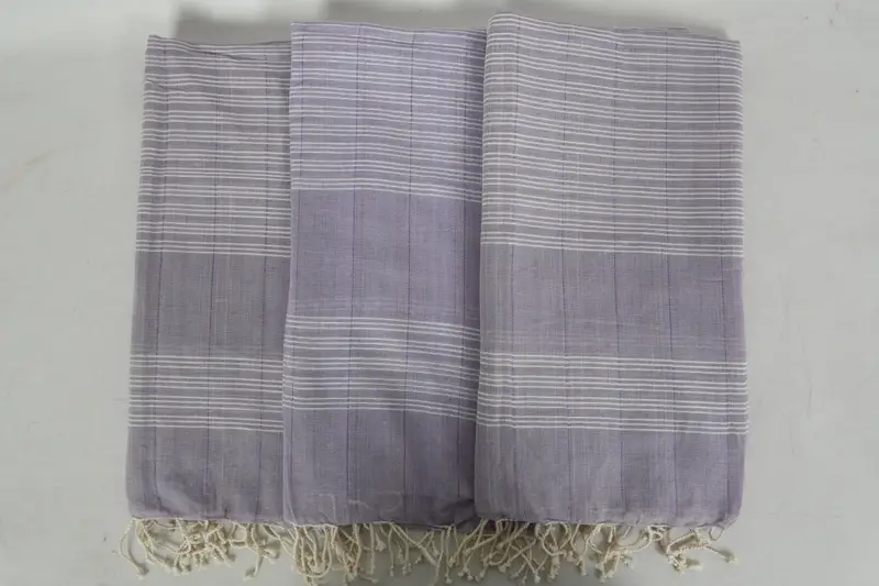 70x40 Cotton Striped Towel, Turkish towel, Grandma Gift, Monogram Turkish Towel, Personalized Wedding Gift, Eco-friendly Turkish peshtemal towel - 3