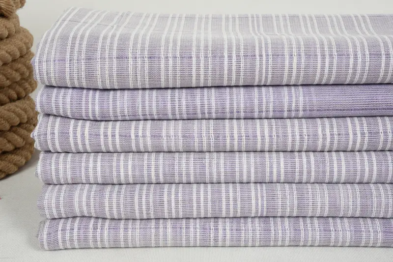 70x40 Cotton Striped Towel, Turkish towel, Grandma Gift, Monogram Turkish Towel, Personalized Wedding Gift, Eco-friendly Turkish peshtemal towel - 2