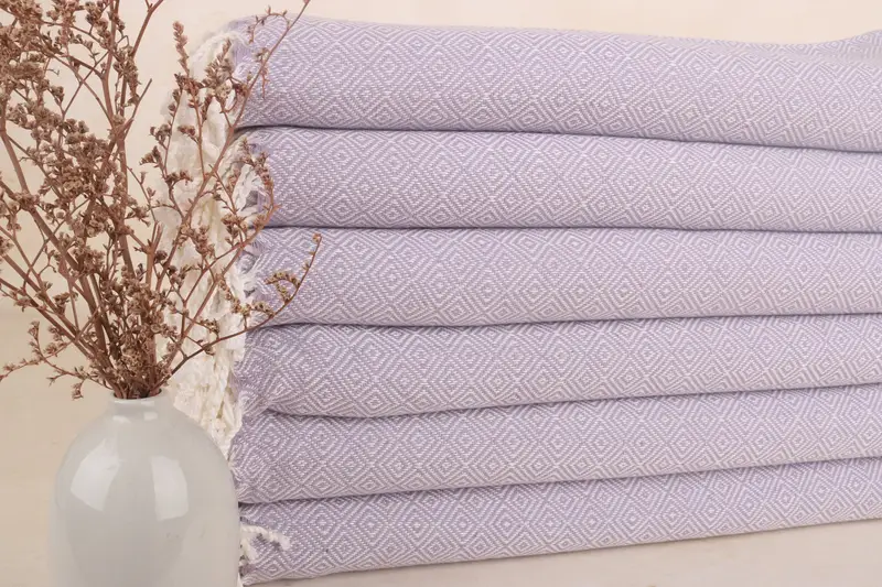 Valentines Day Gift For Him, Housewarming Gift, Best Friend Wedding Gift, Gift For Him, 70x38 Cotton Diamond Towel, Beach towel, Custom Towel - 2
