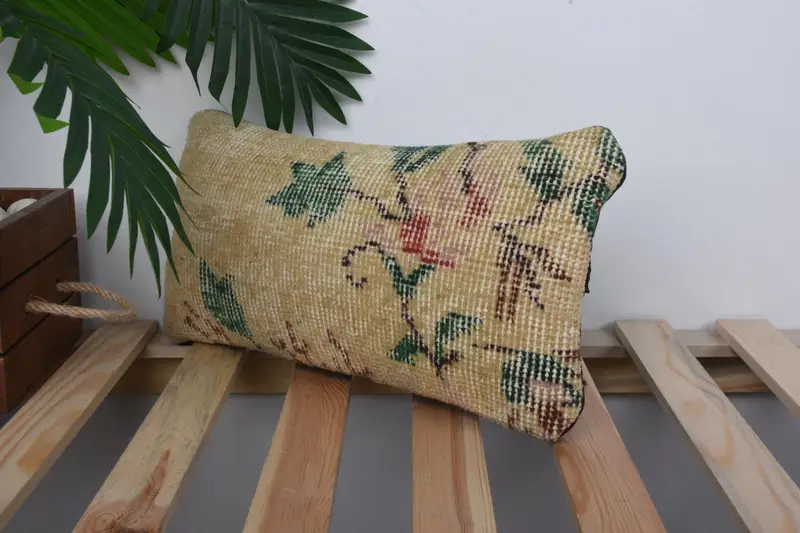 Bolster Pillow Case, 8x16 Yellow Cushion, Pillow Case, Interior Designer Pillow, Pillow for Couch, Home Decor Pillow - 5