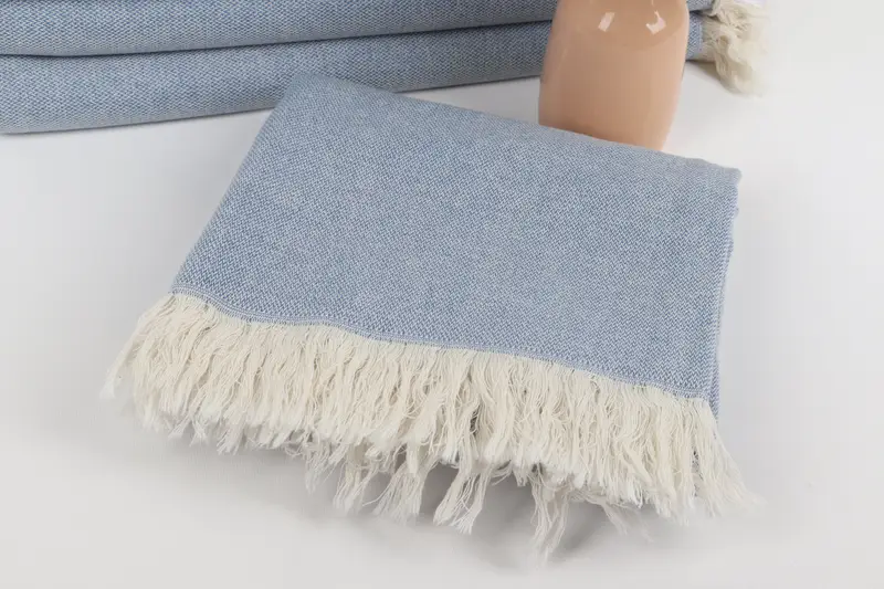 Summer Towel, Fouta towel, Bachelorette Party Gifts, Gift For Him, Pool Towels, Large Turkish Towel, 70x40 Cotton Solid Towel, Xmas Gifts - 5