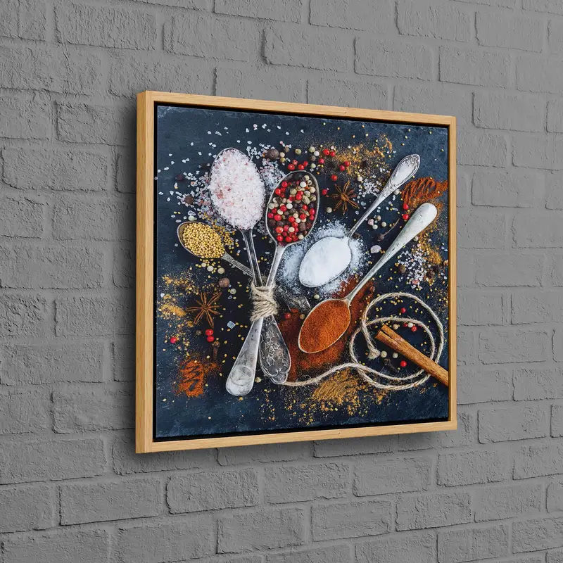 トレンディなスパイス ダイニング ルーム キャンバス: お母さんへのパーソナライズされたギフト