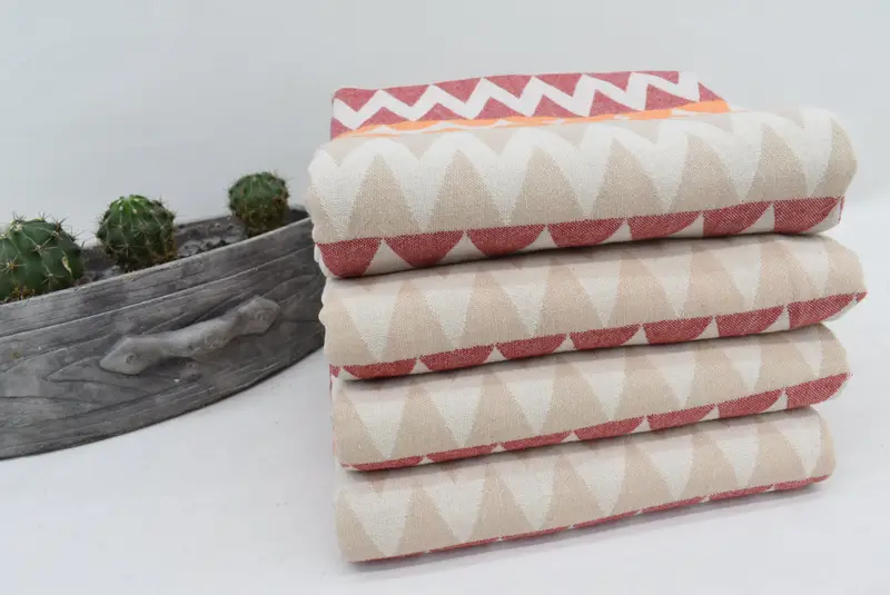 Bridesmaid Gift Towel, 70x40 Cotton Zigzag Design Towel, Best Friend Gift Ideas, Custom Bath Towel, Travel Towel, Peshtemal Towel, Gift For Him - 8