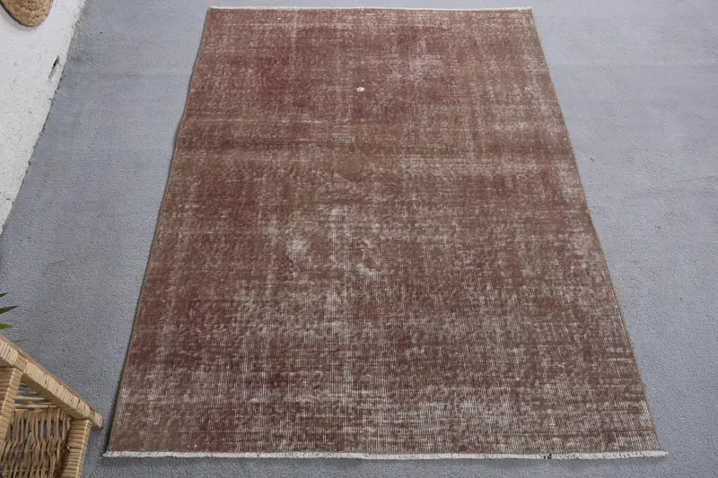 Alfombra Floral y Geométrica Morada 1,1x1,5m