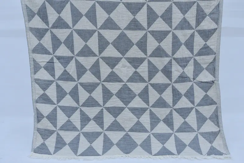 Toalla geométrica de algodón 70x40, toalla turca personalizada, favor de soltera, toalla de viaje, toalla de verano, toalla personalizada, regalos de boda personalizados - 1