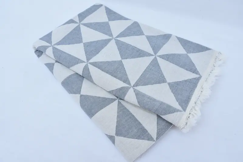 Toalla geométrica de algodón 70x40, toalla turca personalizada, favor de soltera, toalla de viaje, toalla de verano, toalla personalizada, regalos de boda personalizados - 6