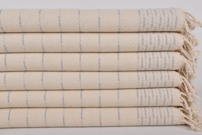 Monogram el havlu, kişiselleştirilmiş hediye, kişiselleştirilmiş mutfak havlu, düğün duş hediyesi, erkek arkadaş hediyesi, 36x18 pamuklu çizgili tasarım havlu - 2