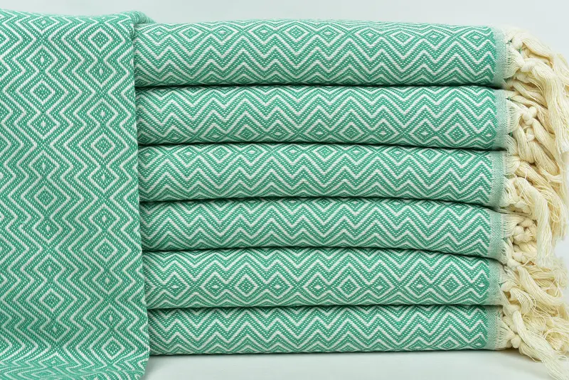 Quick-dry peshtemal, Home Decor Gifts, Bulk Order Towel, Bachelor Party Gifts, 70x38 Cotton Diamond Towel, Holiday Towel, Bachelorette Party Gifts - 1