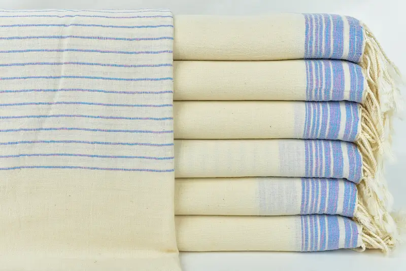 68x36 Cotton Striped Towel, Boyfriend Christmas Gift, Embroidered Towel, Embroidery Towel, Bachelor Bachelorette Party Favors, Wedding Gifts Towel - 1
