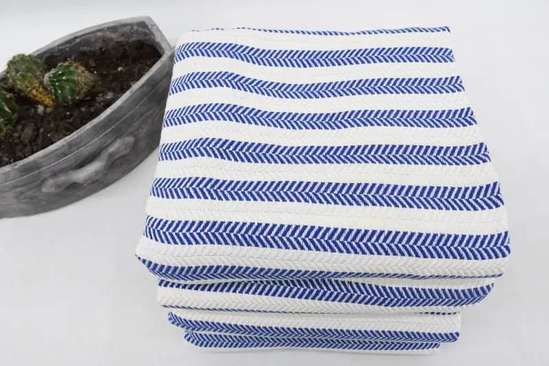 Turkish towel, 70x40 Cotton Herringbone Towel, Luxury Turkish Bath Towel, Embroidered Towel, Bulk Order Towel, Home Decor Towel, Sand-free towel - 4