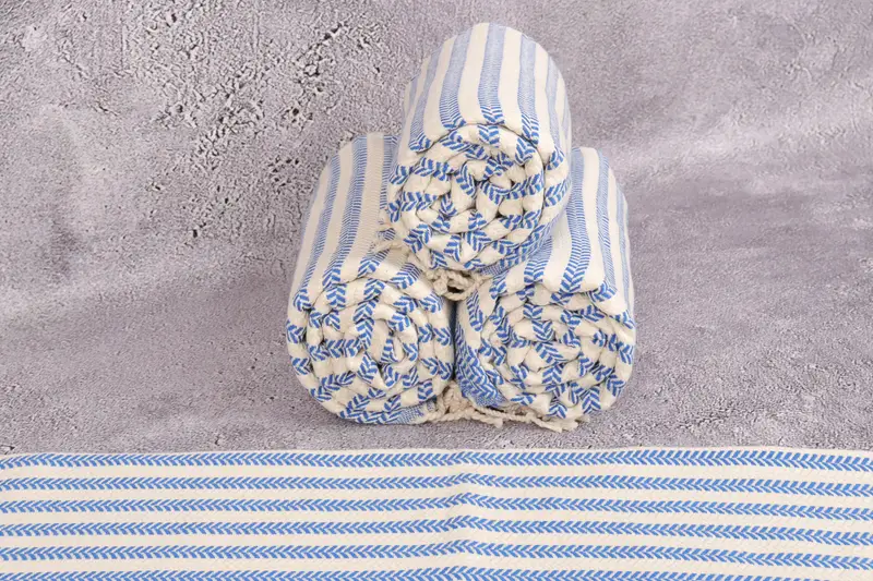 Hammam towel, Bachelor Gifts, Beach Towel Personalized, Peshtemal Towel, Bridal Party Gifts, 70x40 Cotton Chevron Towel, Valentines Day Gift For Her - 8