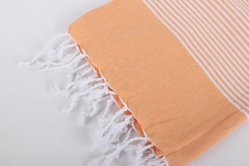 Wedding Favors, Bachelorette Party Favors Beach, Soft towel, Oversized Beach Towel, Handmade Gift, 70x40 Cotton Striped Towel, Turkish Towel Bulk - 7