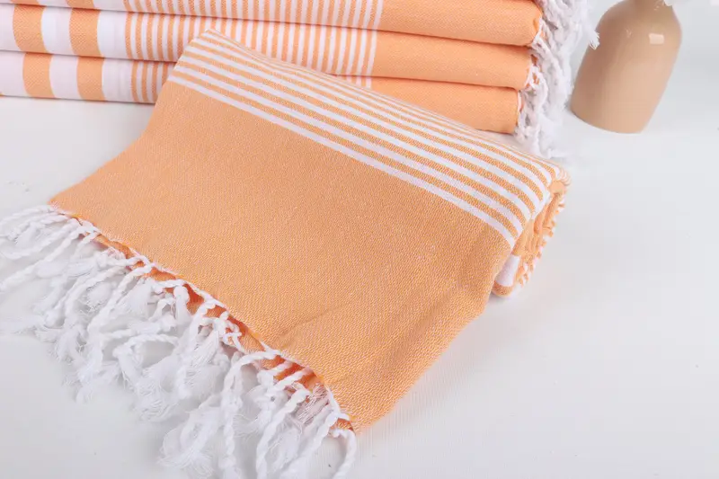 Wedding Favors, Bachelorette Party Favors Beach, Soft towel, Oversized Beach Towel, Handmade Gift, 70x40 Cotton Striped Towel, Turkish Towel Bulk - 4