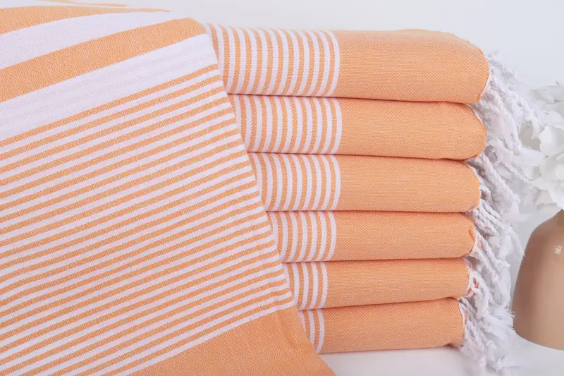 Wedding Favors, Bachelorette Party Favors Beach, Soft towel, Oversized Beach Towel, Handmade Gift, 70x40 Cotton Striped Towel, Turkish Towel Bulk - 1