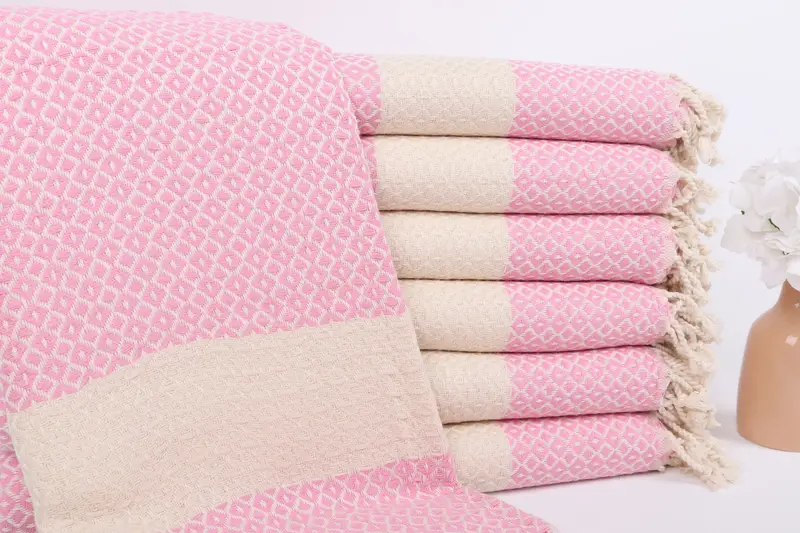 Bridesmaid Gifts Personalized, Guest Towel, Wedding Gifts Towel, Peshtemal Towel, 70x40 Cotton Geometric Towel, Turkish hand towel, Decorative Towel - 1