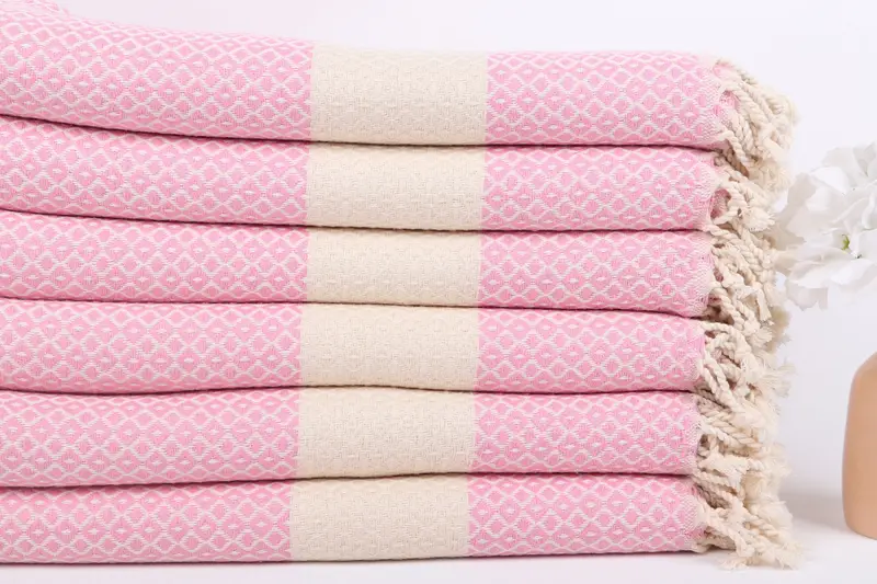 Bridesmaid Gifts Personalized, Guest Towel, Wedding Gifts Towel, Peshtemal Towel, 70x40 Cotton Geometric Towel, Turkish hand towel, Decorative Towel - 3