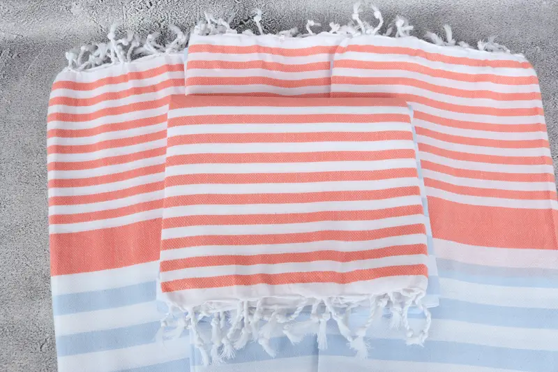 68x36 Cotton Striped Towel, Luxury towel, Custom Wedding Gifts, Wedding Towel, Lightweight Turkish towel for beach, Soft towel, Bachelor Party Gifts - 4