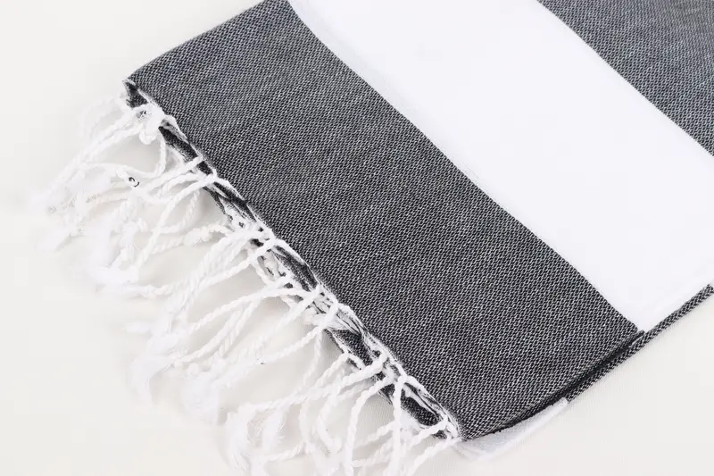 70x40 Cotton Striped Towel, Monogram Beach Towel, Wedding Favors, Beach Towel Gift, Beach Theme Bachelorette Party Gifts, Family Gift, Yoga Towel - 7