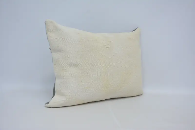 Kilim Pillow Cover, 20x28 White Pillow Case, Gift Pillow, Turkish Corner Cushion Case, Vintage Kilim Throw Pillow, Natural Cushion, Pillow Cover - 3